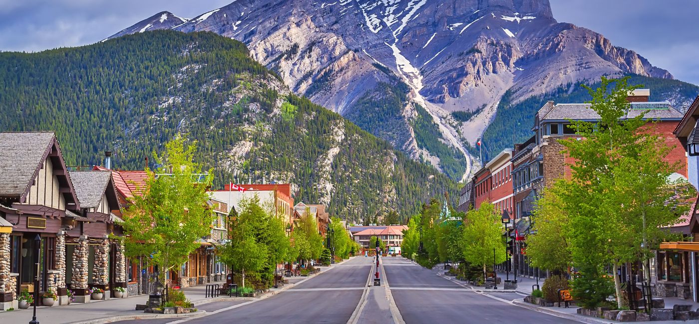 Image: Dowtnown Banff, Alberta, Canada (Photo Credit: Courtesy AdobeStock)
