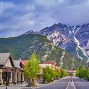 Dowtnown Banff, Alberta, Canada