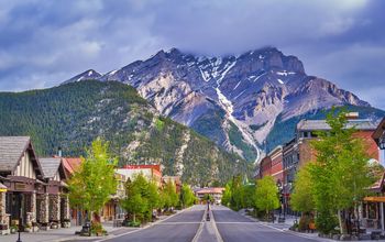 Dowtnown Banff, Alberta, Canada