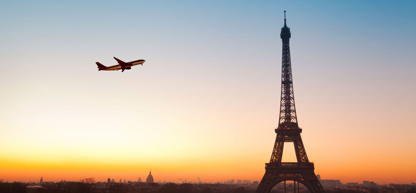 Image: Travel to Paris. Eiffel tower at sunrise Getty Images/anyaberkut (Photo Credit: Getty Images/anyaberkut)