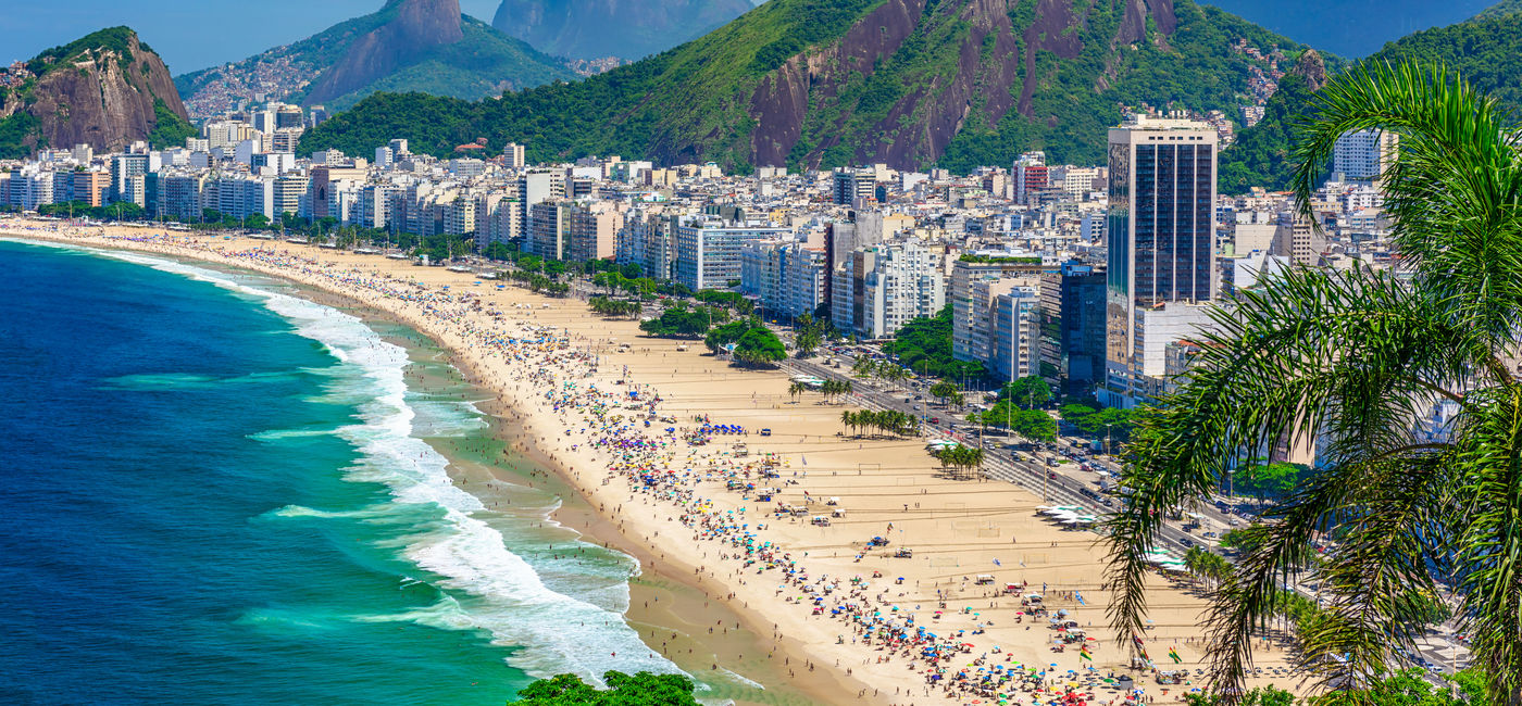 Image: Copacabana beach in Rio de Janeiro, Brazil. (Photo Credit: Adobe Stock/Ekaterina Belova)