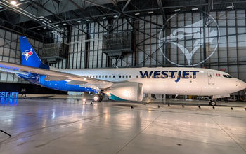 Livery signifies seven-year partnership renewal as the official airline of the Toronto Blue Jays