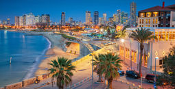 Tel Aviv skyline.