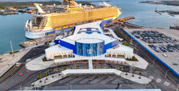 Royal Caribbean International’s new $125 million cruise terminal in Galveston.