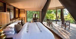 beyond green, safari camps in okavango delta, sustainable safari stays in okavango delta, andbeyond properties, sustainable hotels in botswana