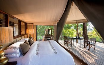 beyond green, safari camps in okavango delta, sustainable safari stays in okavango delta, andbeyond properties, sustainable hotels in botswana