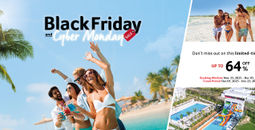 Black Friday & Cyber Monday: Save Up to 64% at RIU Resorts!