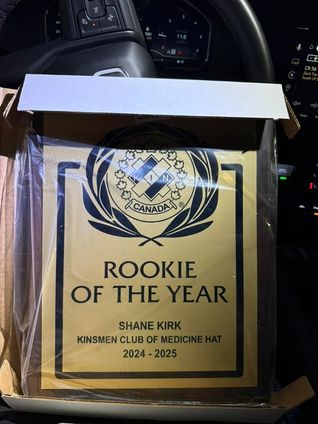 Shane Dirk (TTAND) Rookie of the Year Award