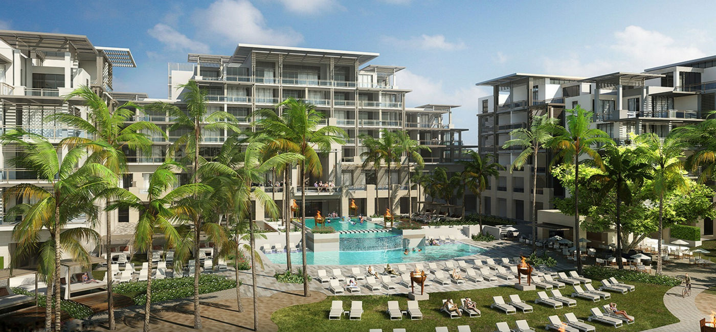 Image: Rendering of Wyndham Grand Barbados, Sam Lord's Castle Resort & Spa. (Photo Credit: Wyndham Grand)