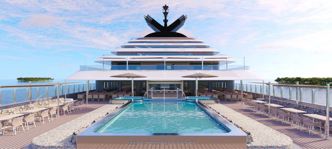 grupo escénico, escénico, ícono escénico, yate de expedición, nuevo crucero 2028