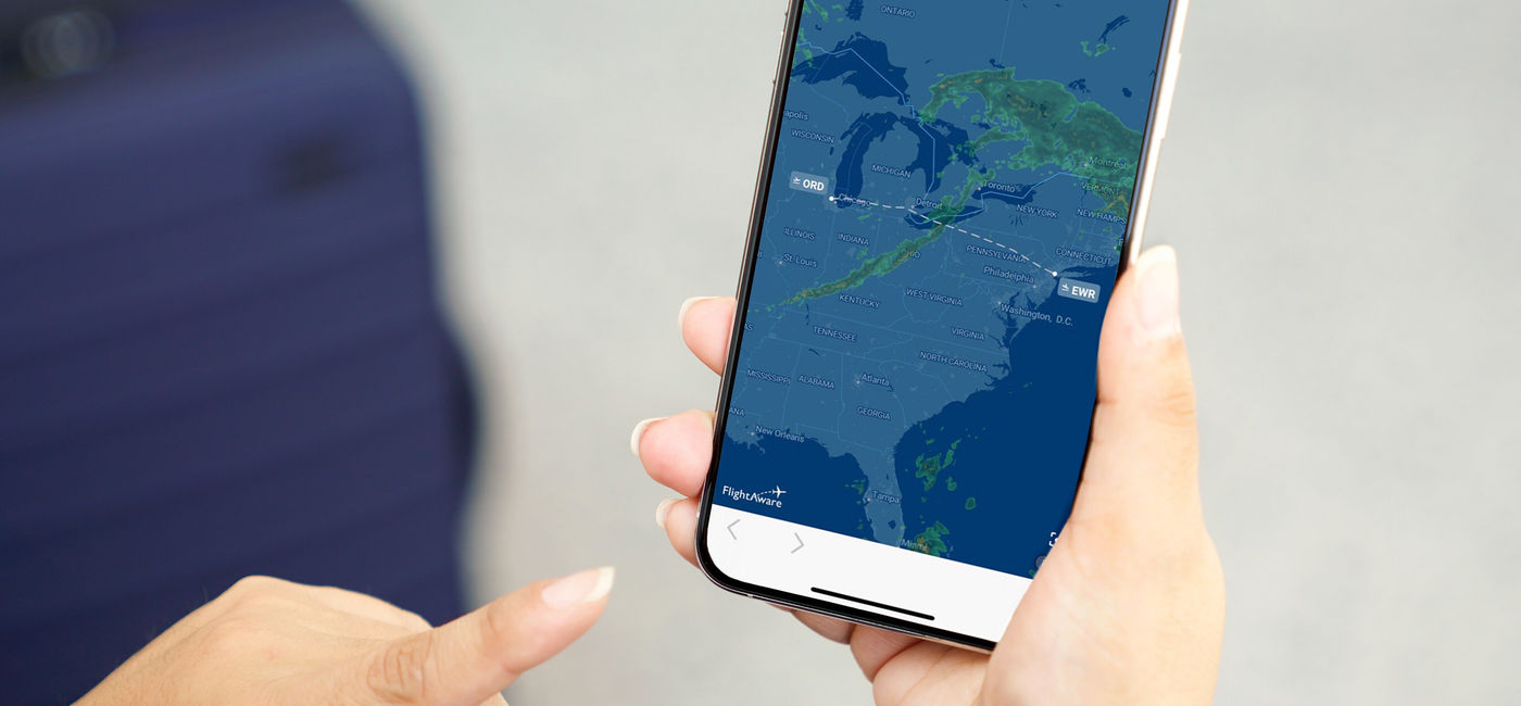 Image: United Airlines will begin sending passengers real-time radar maps (Photo Credit: Courtesy United Airlines)
