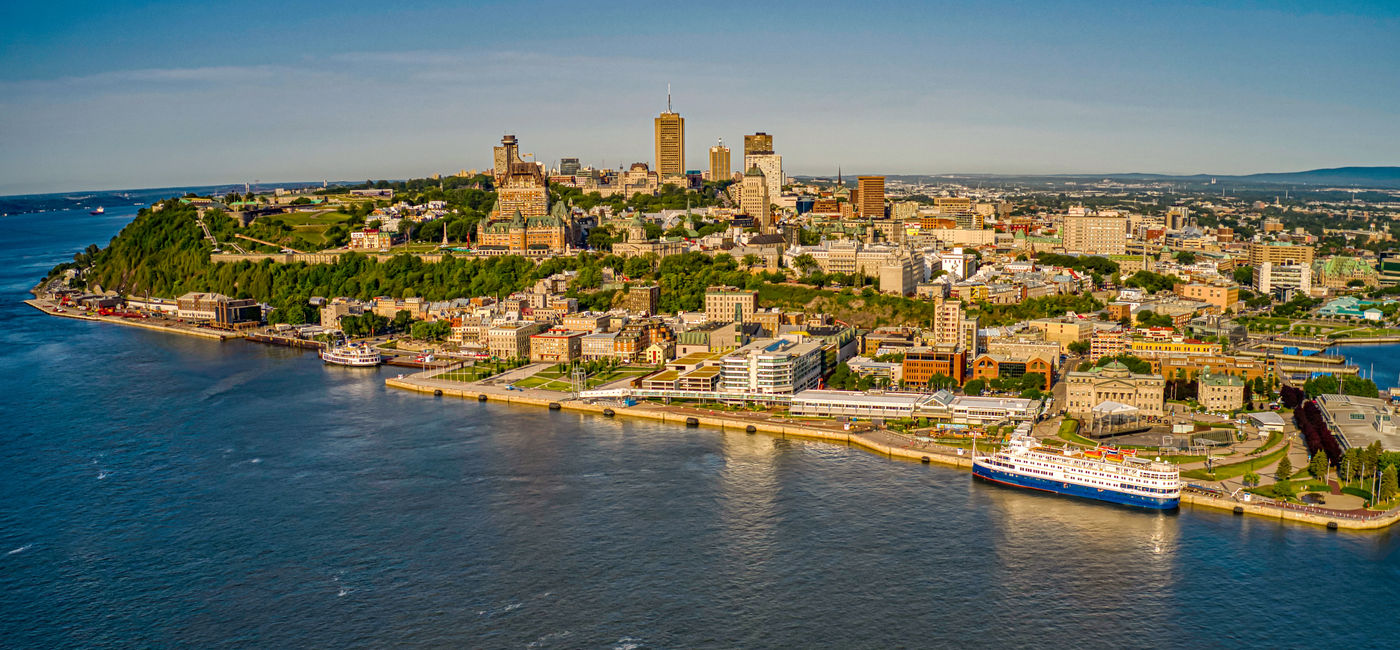 Image: Victory Cruise Lines (Victiory I) à Québec (Photo Credit: Victory Cruise Lines)