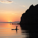 Paddleboarding in Baja California Sur