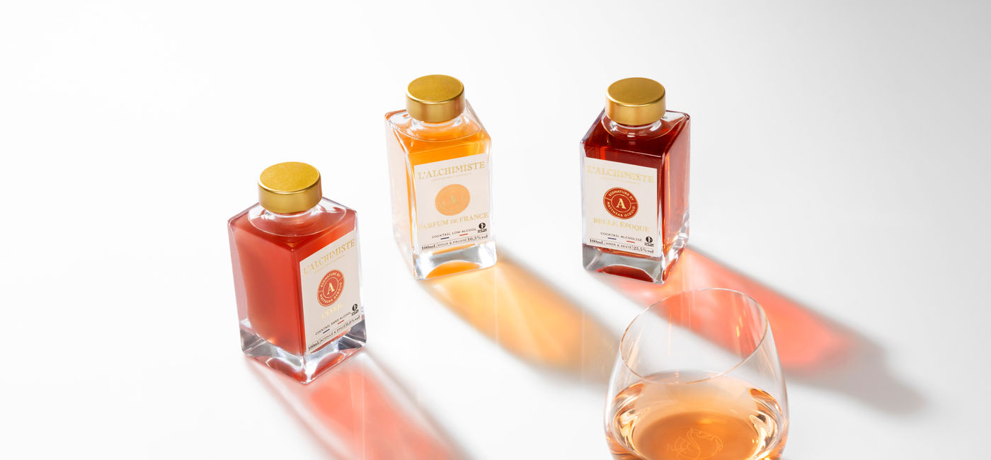Image: Cocktails by Matthias Giroud (Photo Credit: Air France)