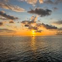 Sunset on Tahiti