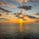 Sunset on Tahiti