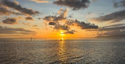 Sunset on Tahiti