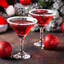 A festive Christmas martini