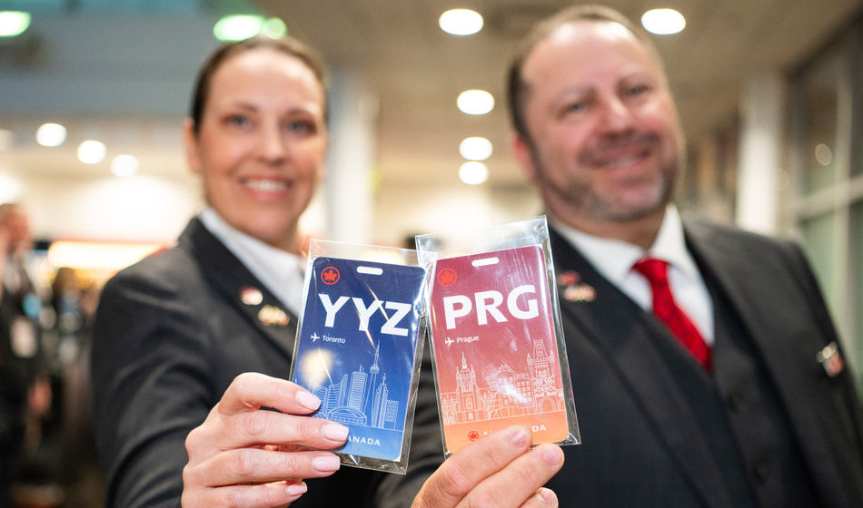 Air Canada inaugurates flights to Prague