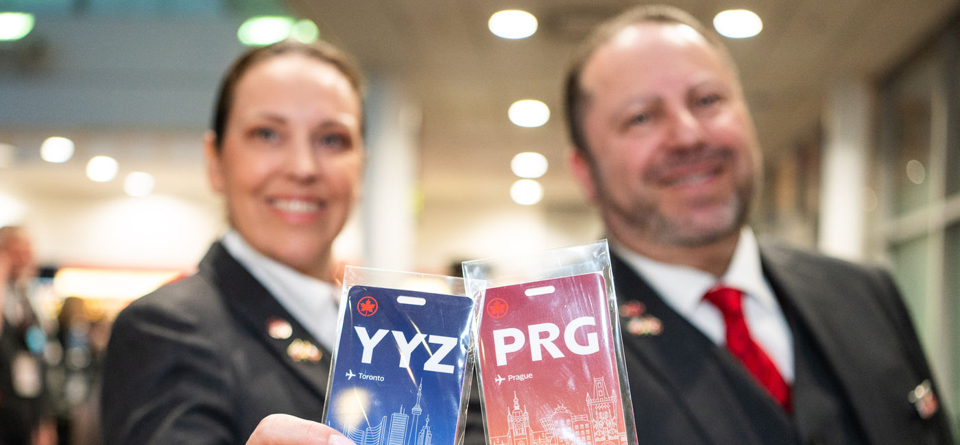 Image: Air Canada inaugurates flights to Prague (Photo Credit: Air Canada)