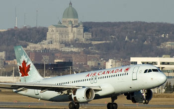 Air Canada departs Montreal Trudeau International Airport