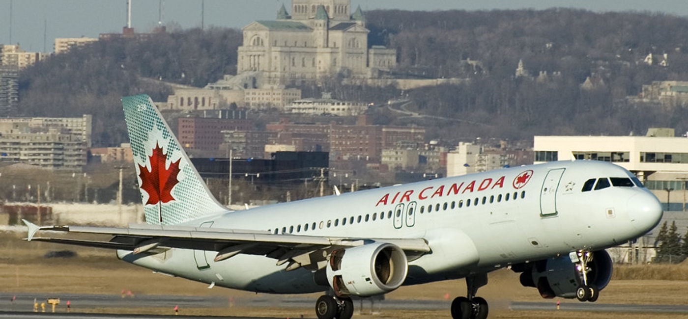 Image: Un A320 d’Air Canada décolle de YUL (Photo Credit: Photo via Flickr/BrlYYZ)