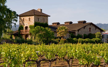 Winery in Napa Valley, California.