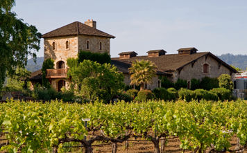 Winery in Napa Valley, California.