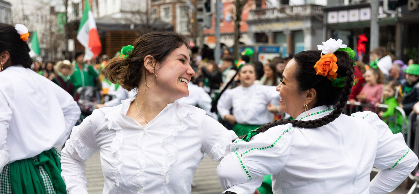 Image: Celebrating St. Patrick's Day in Ireland. (photo courtesy CIE Tours)