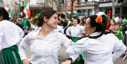Celebrating St. Patrick's Day in Ireland.