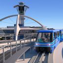 People mover at LAX