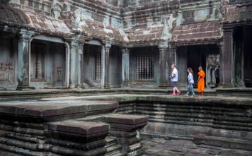 G Adventures, Angkor wat, travelers in cambodia