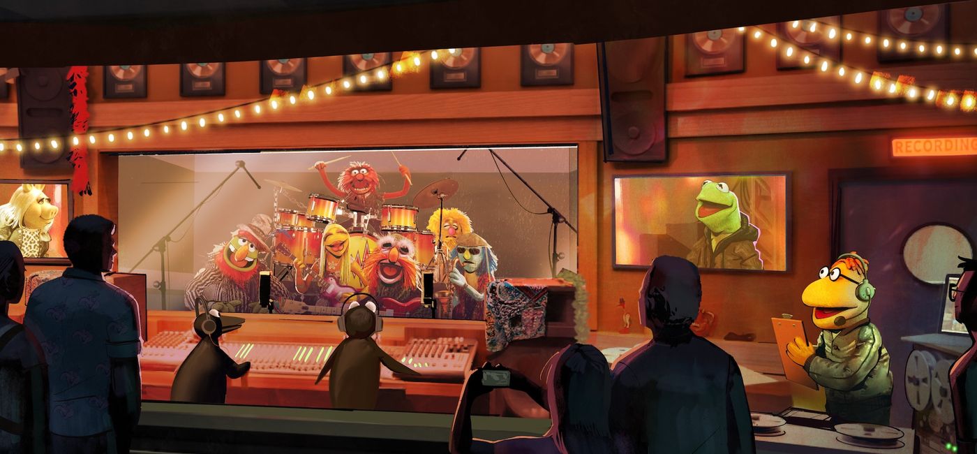Image: The Electric Mayhem at Disney's Hollywood Studios Rock 'n' Roller Coaster (Photo Credit: Walt Disney World Resort)