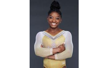 Olympic gymnast Simone Biles.