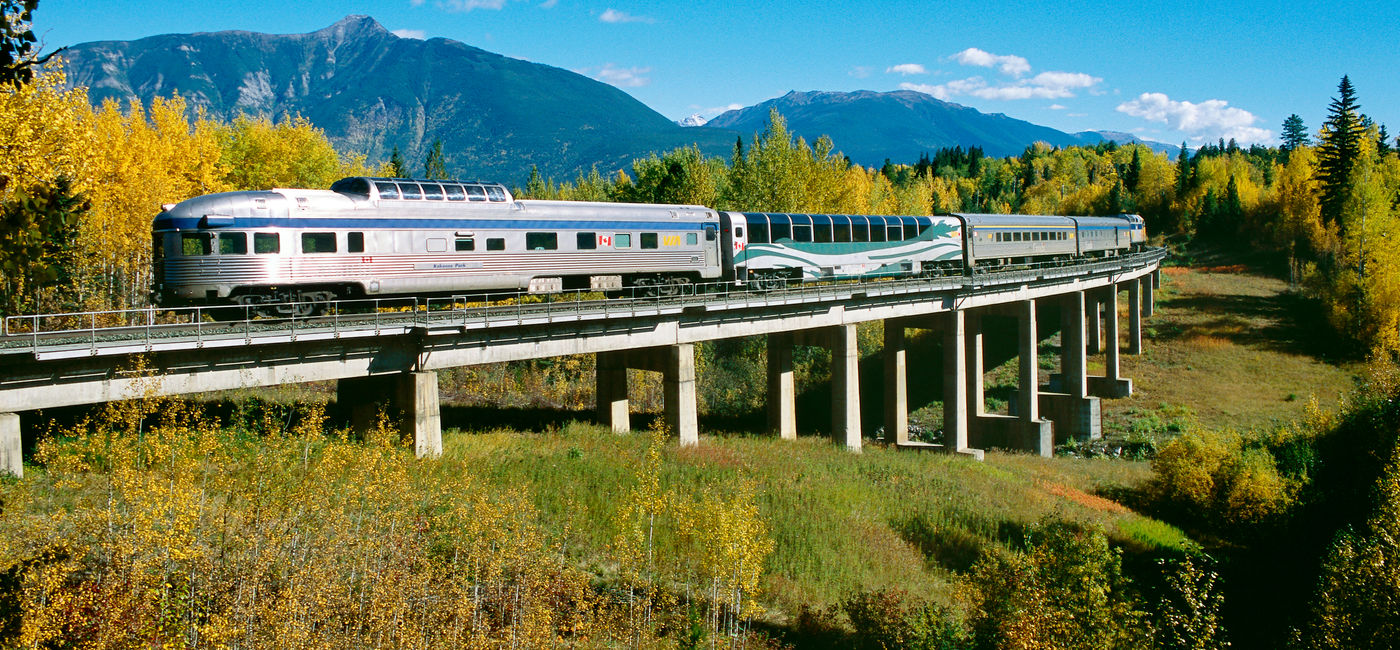 Image: VIA train (Photo Credit: Fresh Tracks Canada)