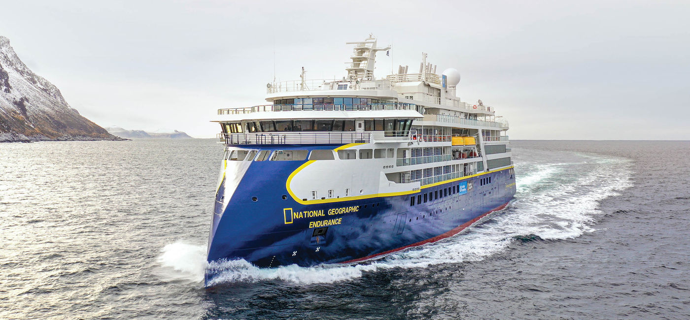 Image: Lindblad's National Geographic Endurance. (Photo via Lindblad Expeditions)
