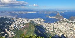 Scenic view of Rio de Janeiro Brazil