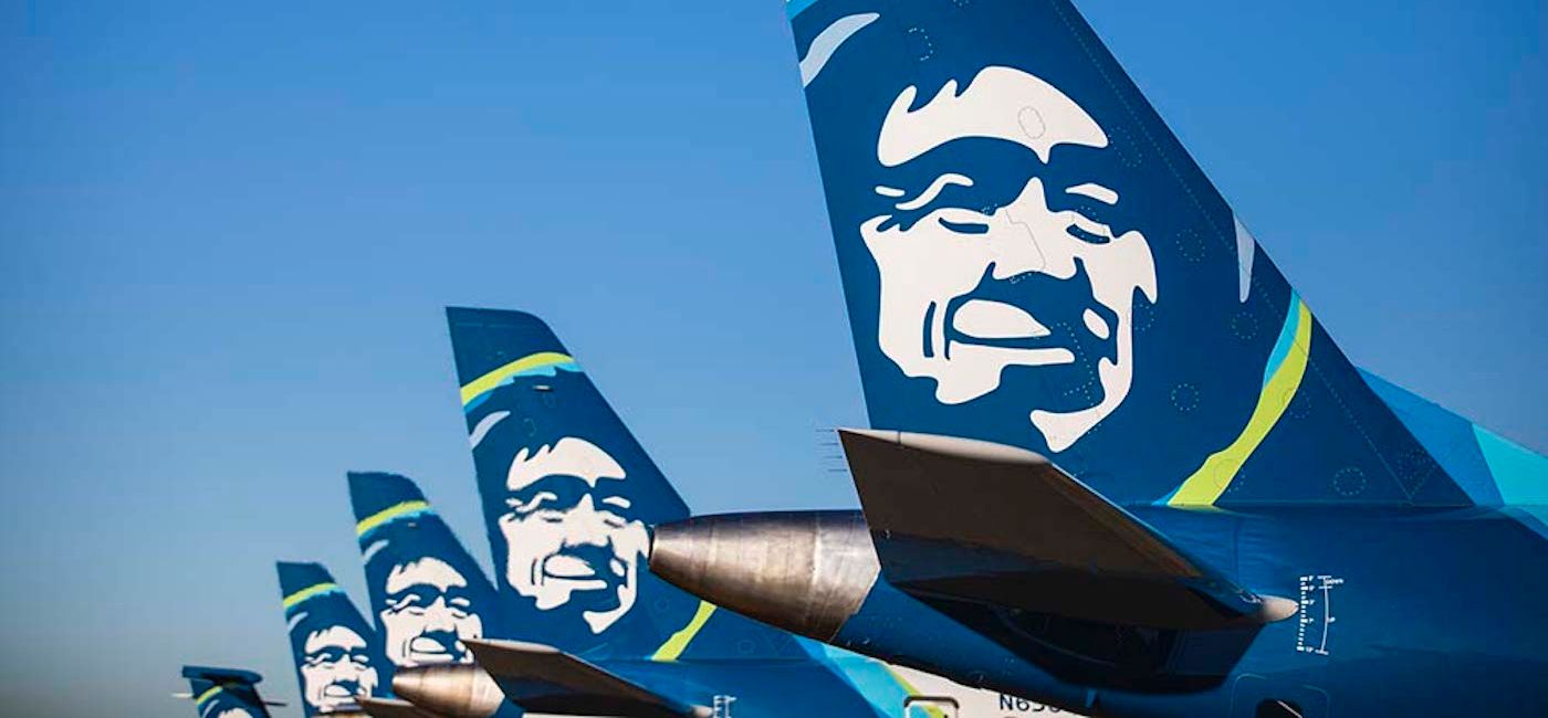 Image: Alaska Airlines tail assembly. (Photo courtesy of Alaska Airlines)