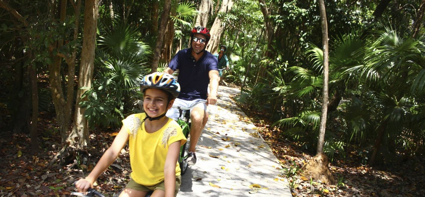 Image: PHOTO: Biking at Sandos Caracol Eco Resort. (photo via Sandos Hotels & Resorts)