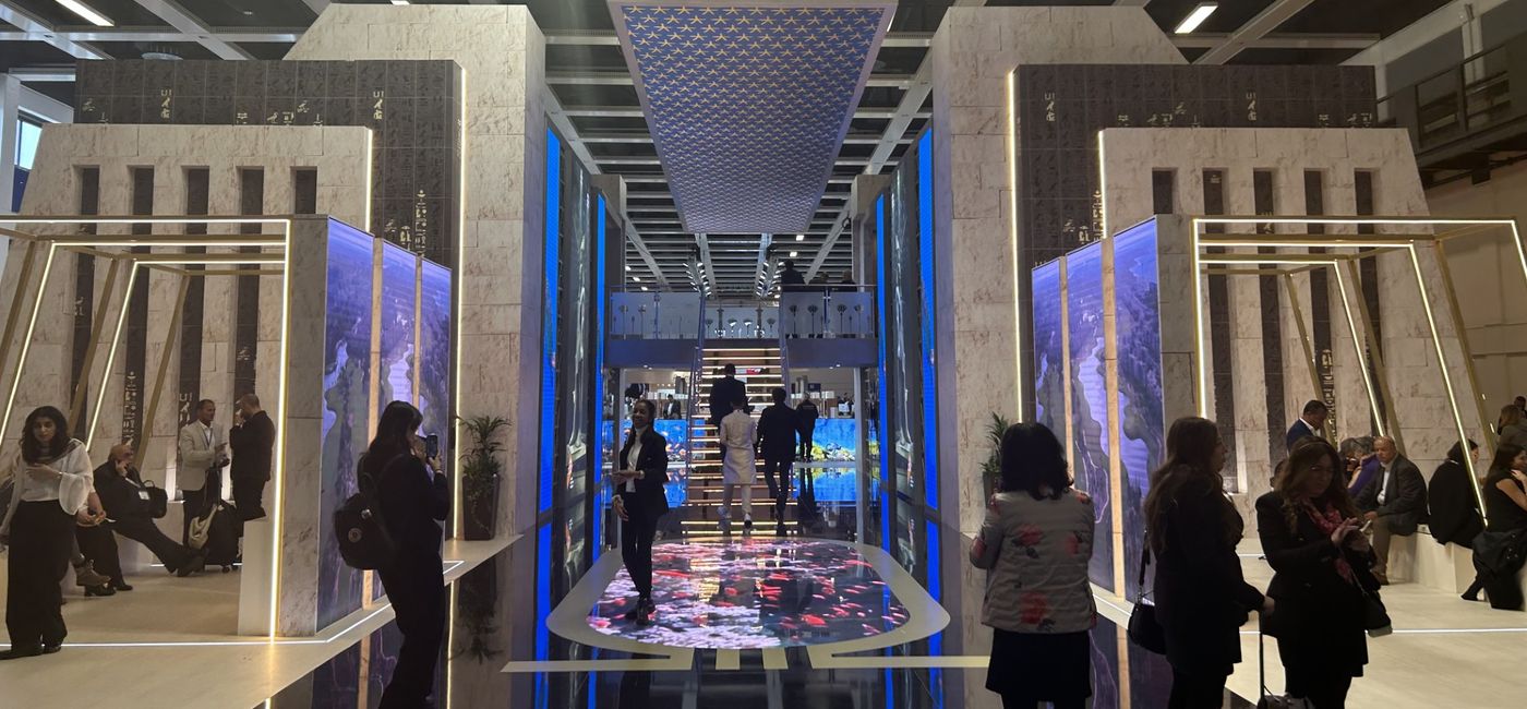 Image: Egypt showcase at ITB Berlin 2024. (Photo Credit: Maura Lee Byrne)