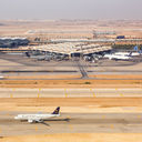 King Khalid International Airport in Riyadh, Saudi Arabia