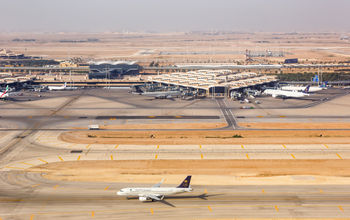 King Khalid International Airport in Riyadh, Saudi Arabia