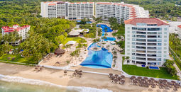 Aerial view of the Fiesta Americana Nuevo Vallarta in Puerto Vallarta, Mexico.