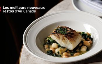 Air Canada meilleurs nouveaux restaurants