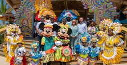Preview day at Disney Lookout Cay at Lighthouse Point, Eleuthera, Bahamas. 