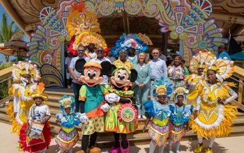 Preview day at Disney Lookout Cay at Lighthouse Point, Eleuthera, Bahamas. 