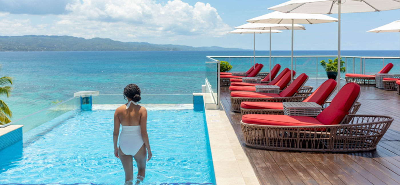 Image: Pool view from the S Hotel Montego Bay. (Photo Credit: S Hotel Montego Bay)