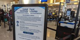 Facial Technology, Facial Recognition Tech, airport, TSA, line, security, crowd,