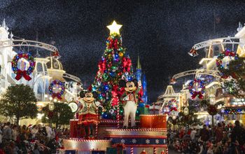 Christmas at Disney World.