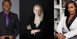 Three travel advisors